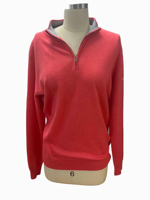 PETER MILLAR CASHMERE SILK BLEND 1/4 ZIP SWEATER NWOT SIZE: M