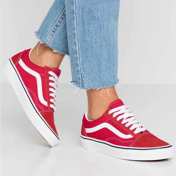 VANS CLASSIC SK8 LO RED 7