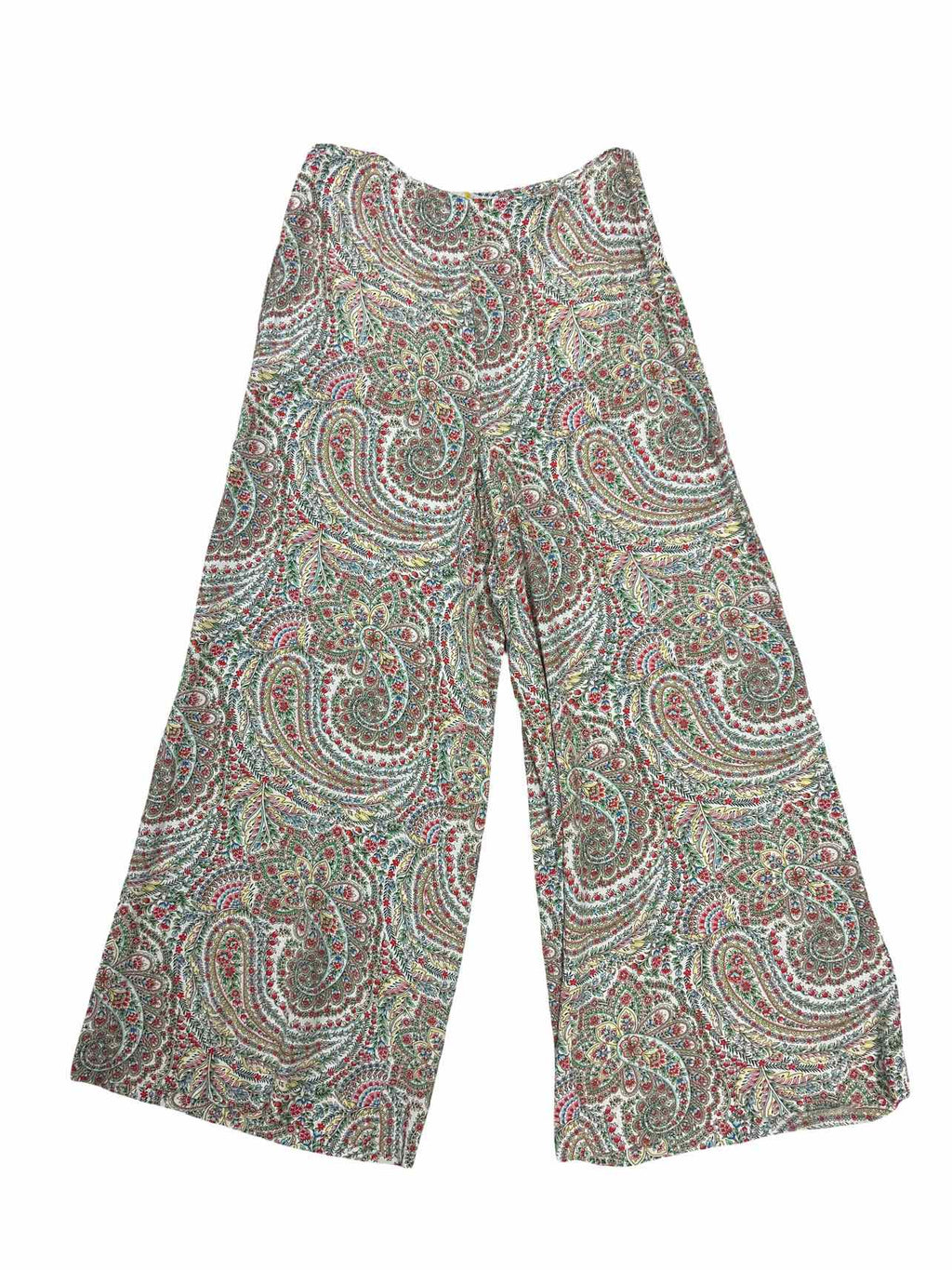 BODEN ZOE PAISLEY PRINT WIDE LEG PALAZZO PANT SIZE: 12