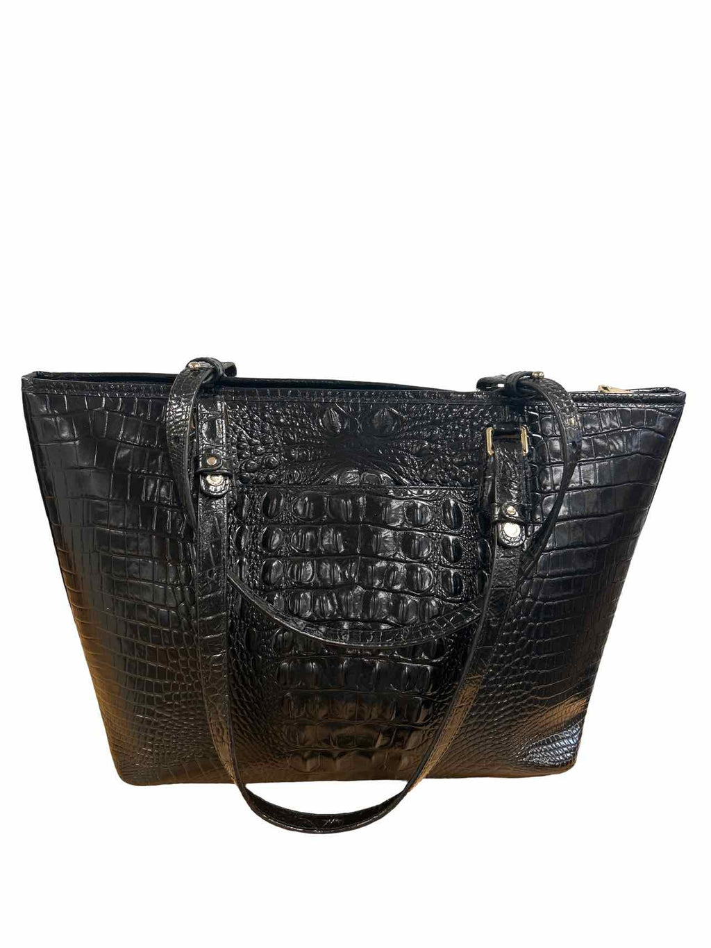 BRAHMIN MEDIUM ASHER TOTE IN BLACK MELBOURNE