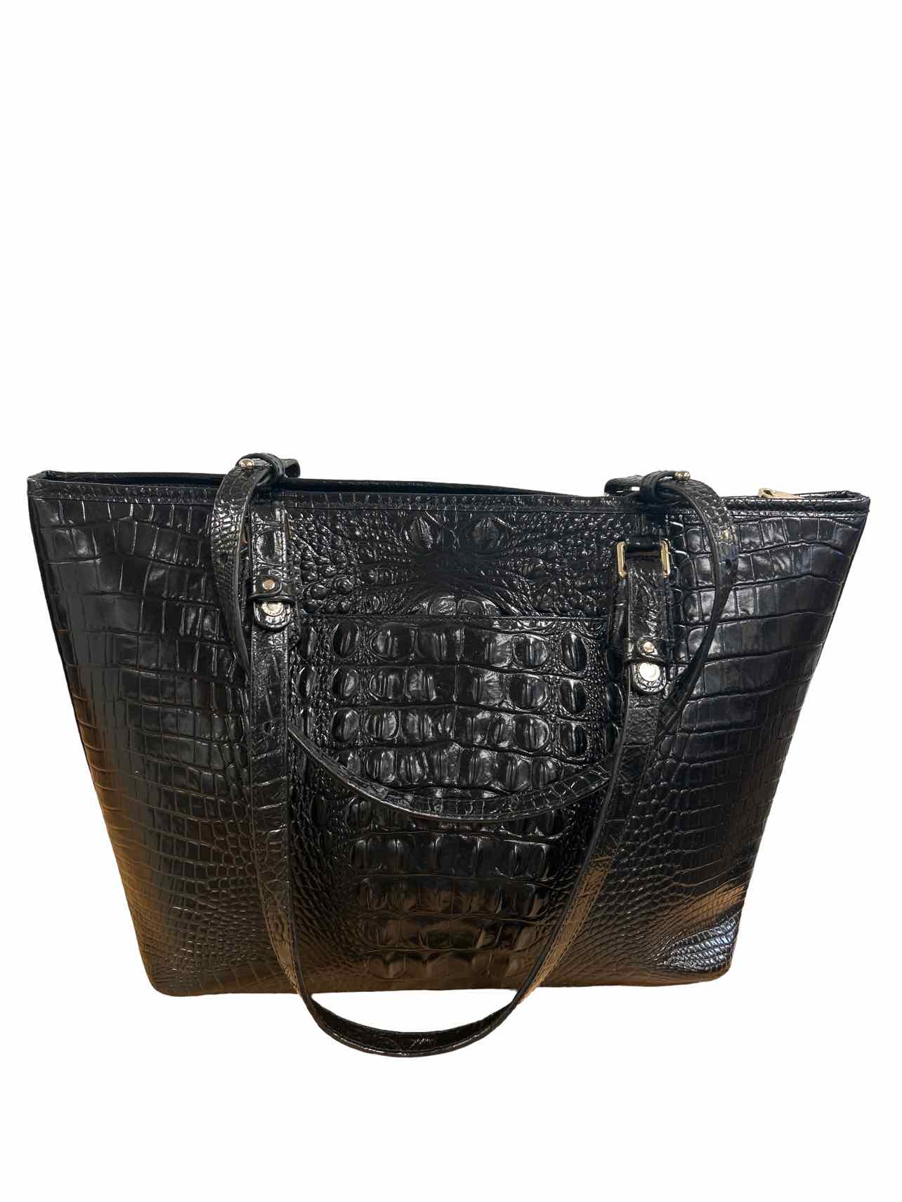 BRAHMIN MEDIUM ASHER TOTE IN BLACK MELBOURNE