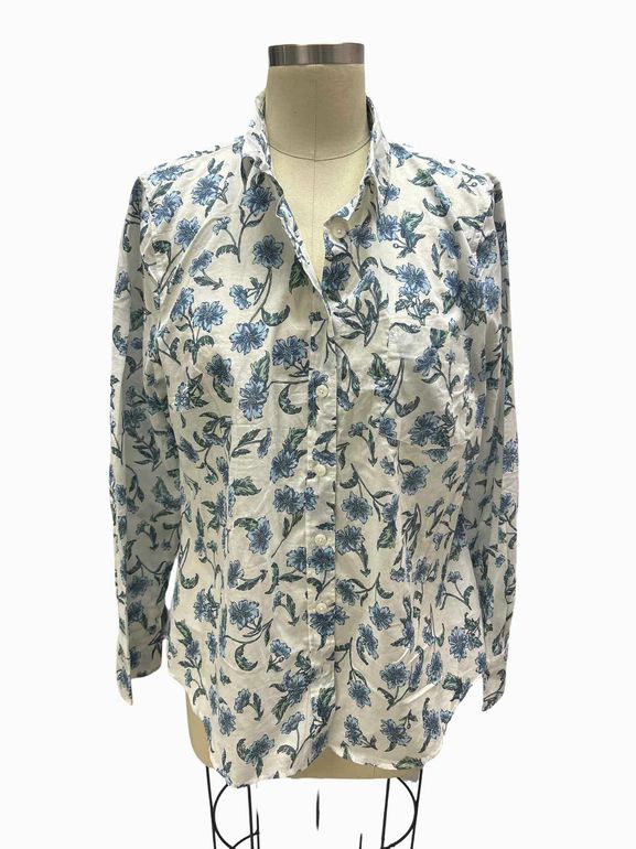 JCREW NWT LIGHTWEIGHT COTTON SIGNATURE FIT BUTTON DOWN SHIRT SIZE: L