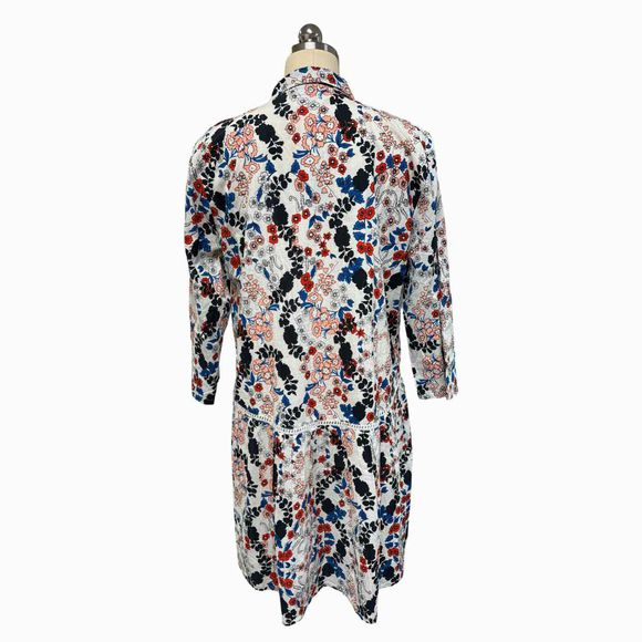 RO'S GARDEN NWT! DEAUVILLE FILIPA FLORAL MULTI-COLOR DRESS SIZE M