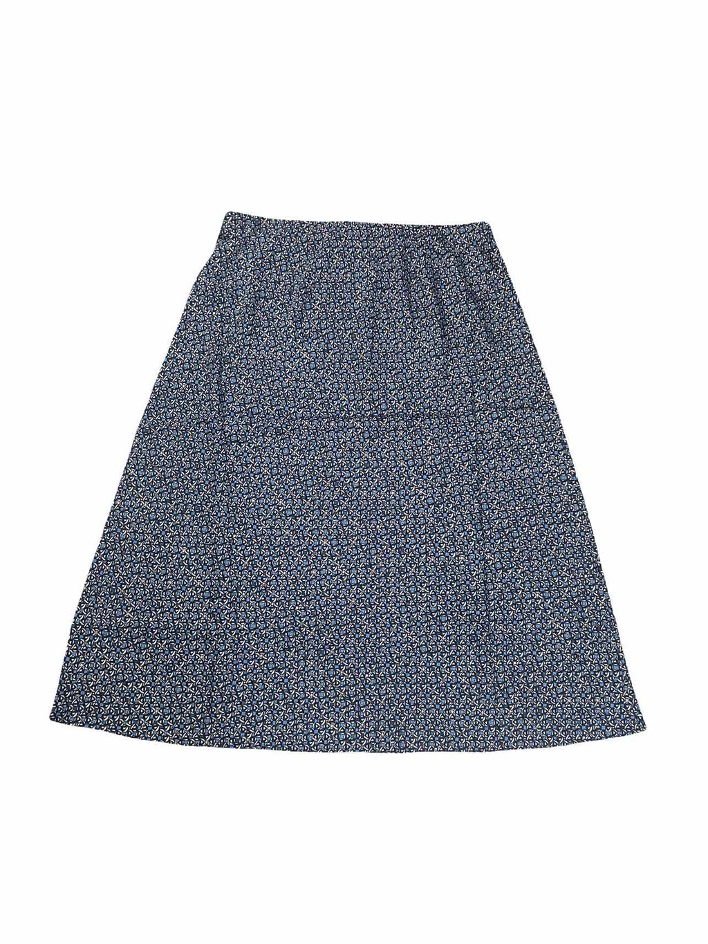 NIC+ZOE MONOGRAM MIX PRINT SLIP SKIRT SIZE: XL