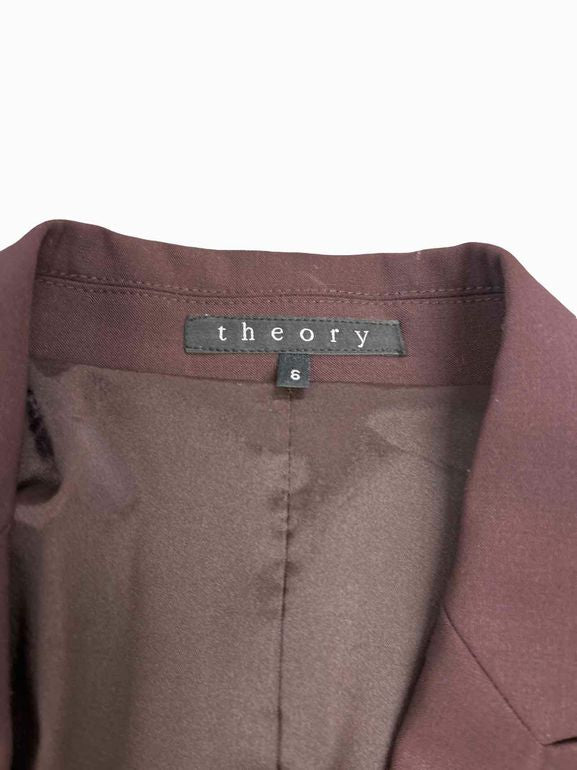 THEORY VINTAGE WOOL BLAZER SIZE: 6