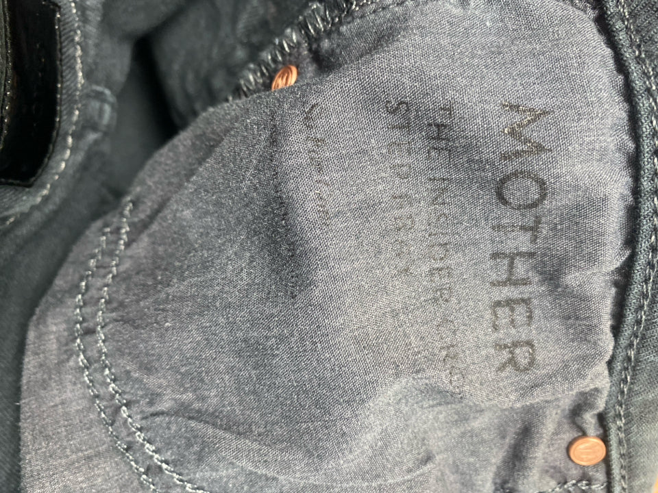 MOTHER THE INSIDER CROP STEP FRAY JEANS IN SO FAR GONE SIZE 27
