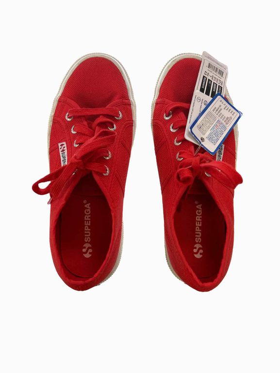 SUPERGA NWT CLASSIC TRAINER RED 7