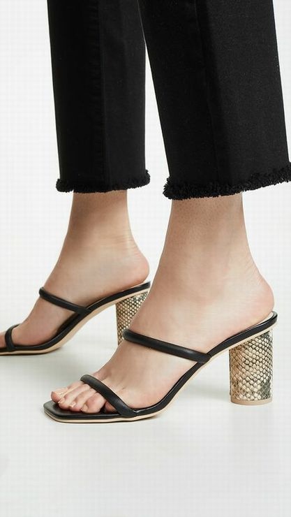 DOLCE VITA NEW! NOLES SNAKE PRINT SLIDE SANDAL SIZE 8.5