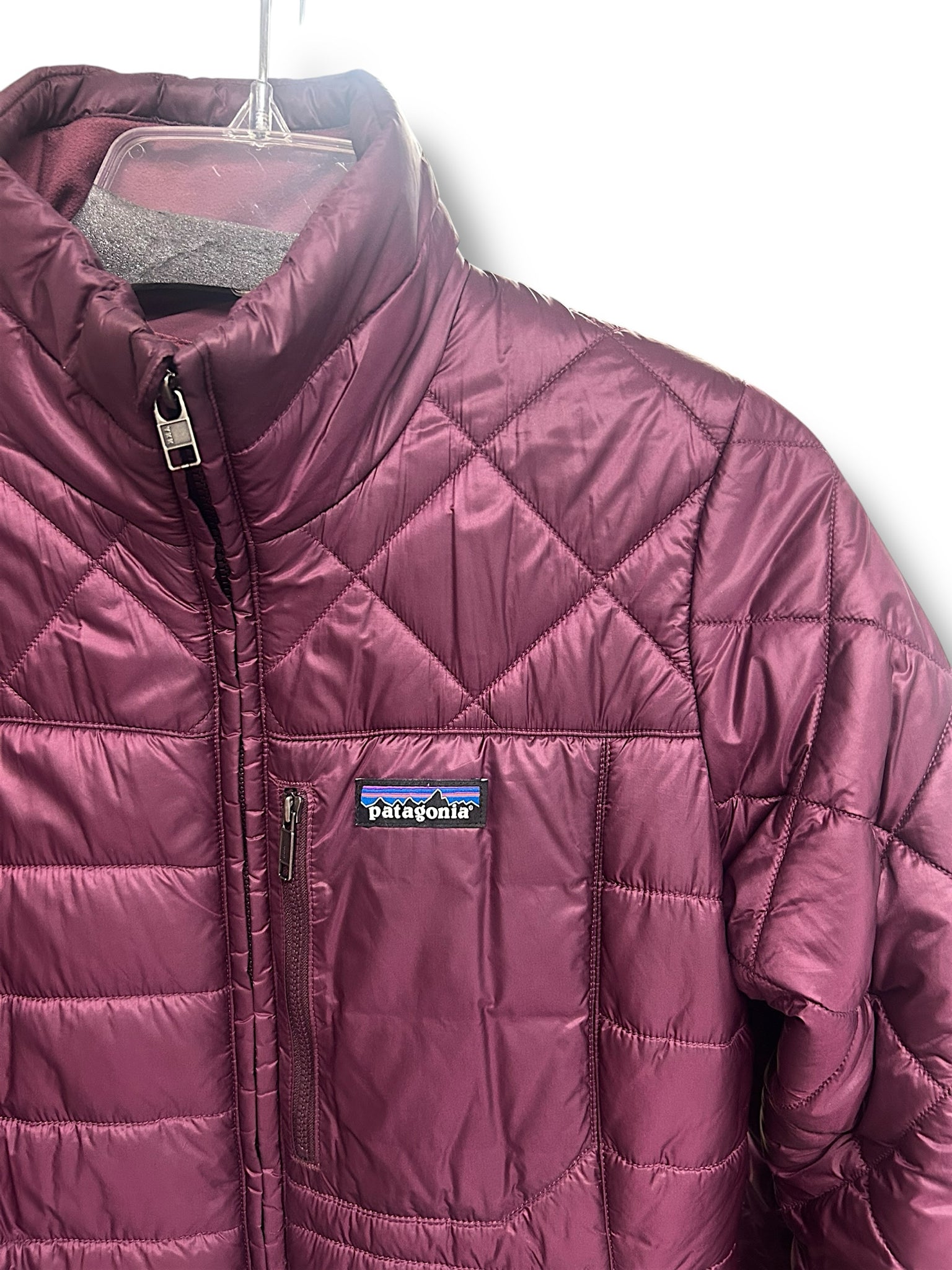 PATAGONIA RADALIE INSULATED PURPLE MID LENGTH PARKA SIZE SMALL