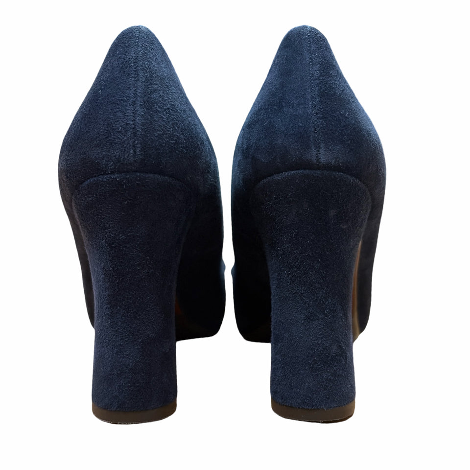 CHIE MIHARA VINTAGE INSPIRED SUEDE MARY JANE HEELS SIZE 35