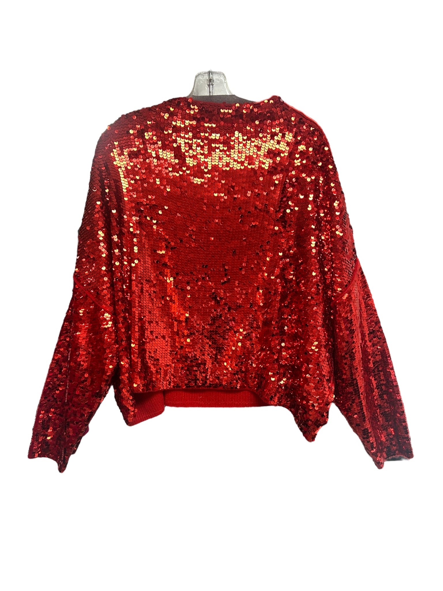 ANTHROPOLOGIE PILCRO THE ALANI CASHMERE MOCK NECK SEQUIN SWEATER SIZE 1X