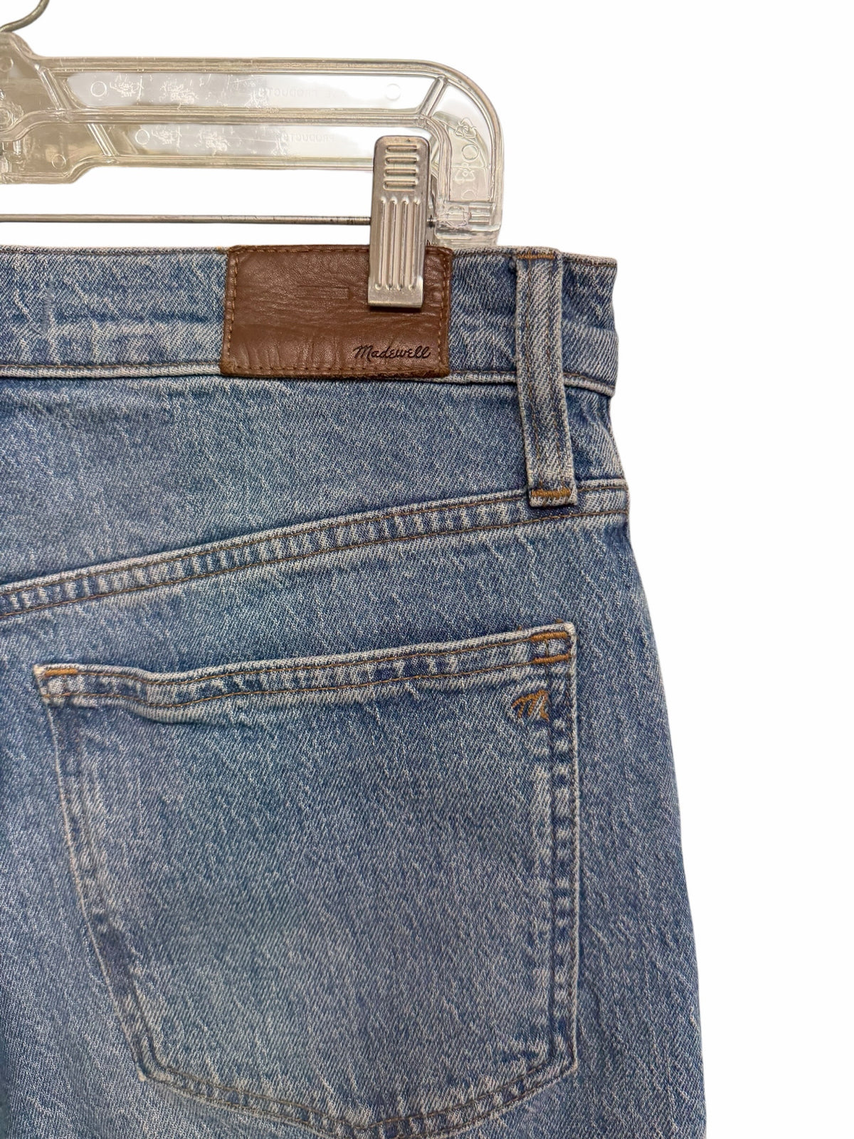 MADEWELL THE PERFECT VINTAGE JEAN FRAY HEM SIZE 28 TALL