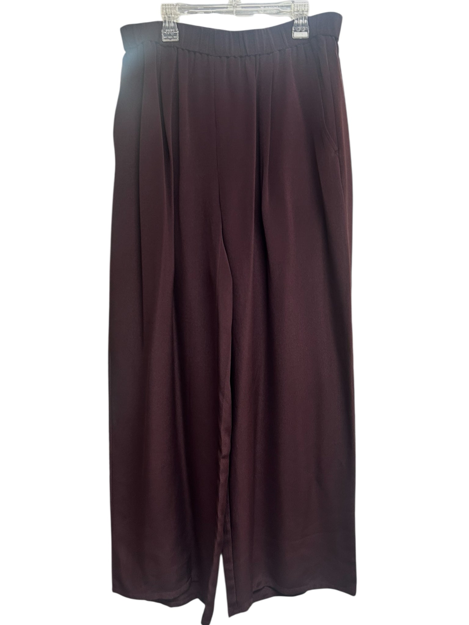 NEW! EILEEN FISHER SHEER SILK GEORGETTE CASIS OPEN JACKET/SHELL/PANT SET MEDIUM