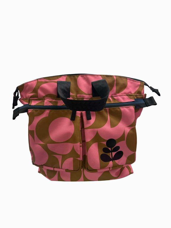 ORLA KIELY  AXIS LARGE BACKPACK FLOWER PRISM MARSHMALLOW