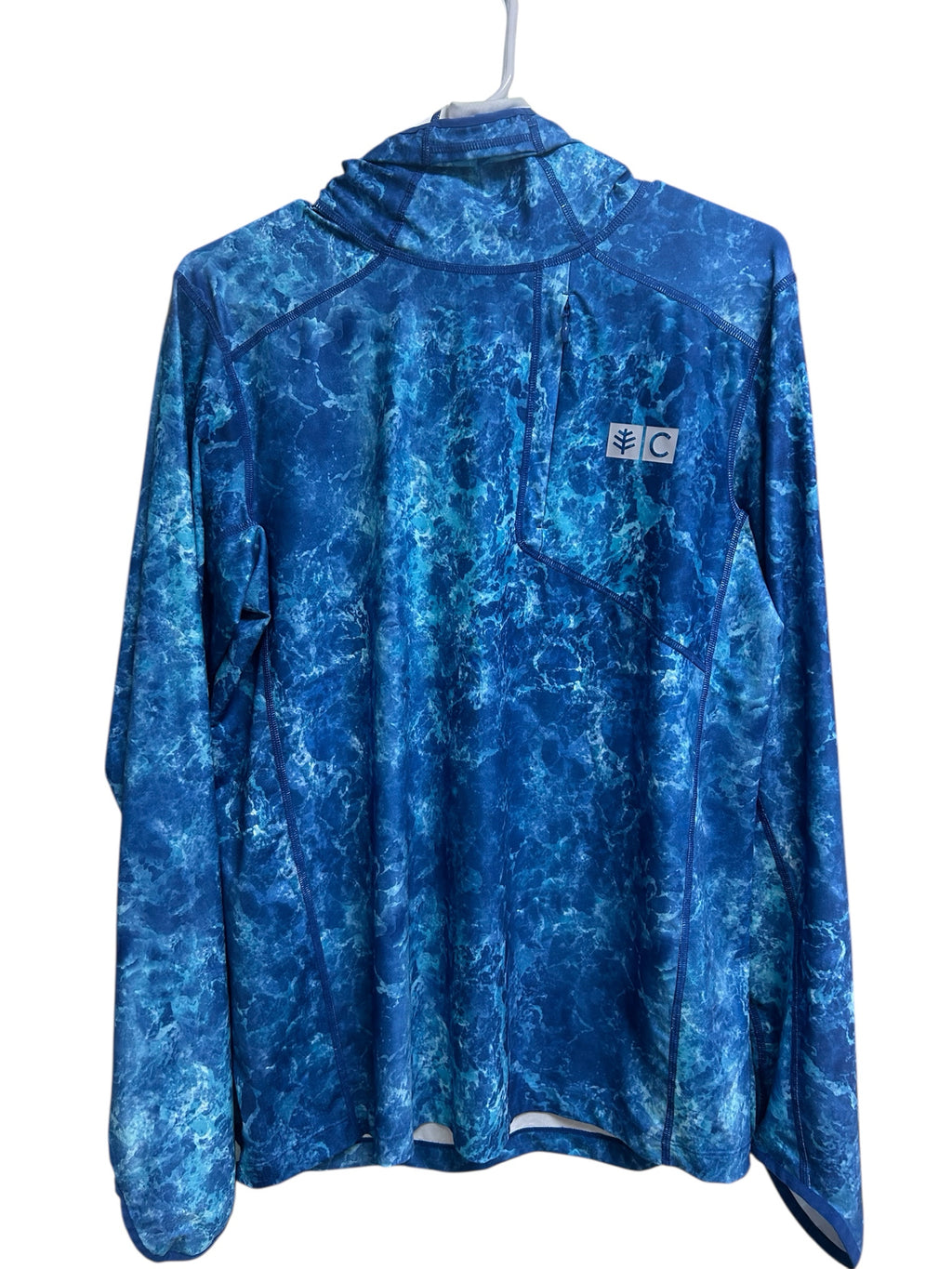 COOLIBAR MEN'S UPF 50+ SUN PROTECTION FISHING T-SHIRT SIZE MEDIUM