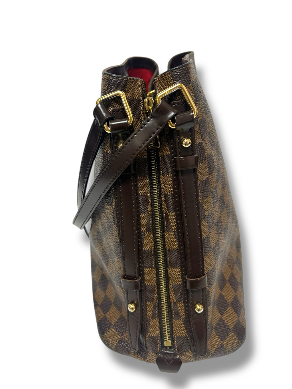 LOUIS VUITTON CABAS RIVINGTON DAMIER BROWN HANDBAG