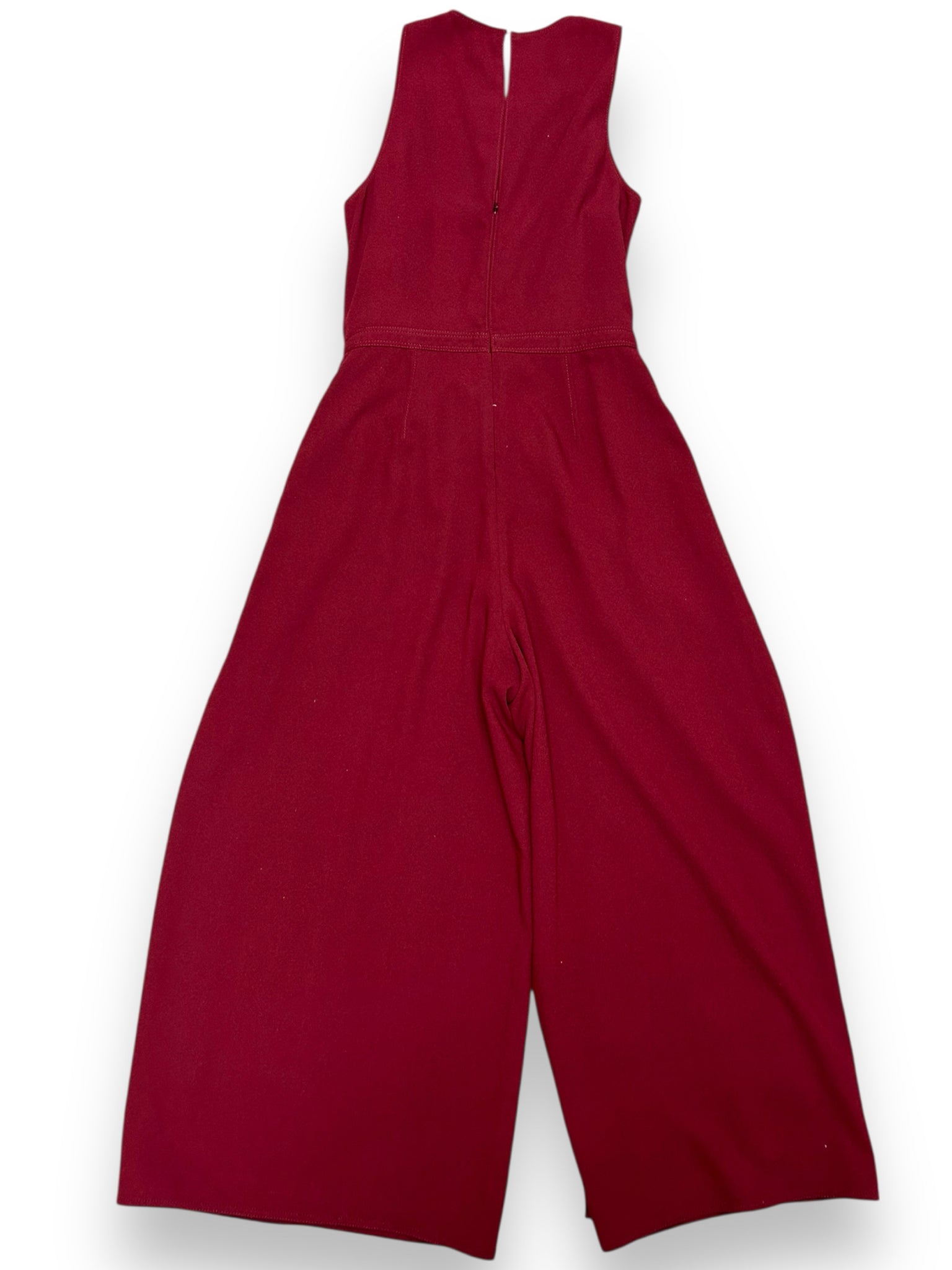 NWT JOIE MAIRED RED WIDE LEG SLEEVELESS JUMPSUIT SIZE 10