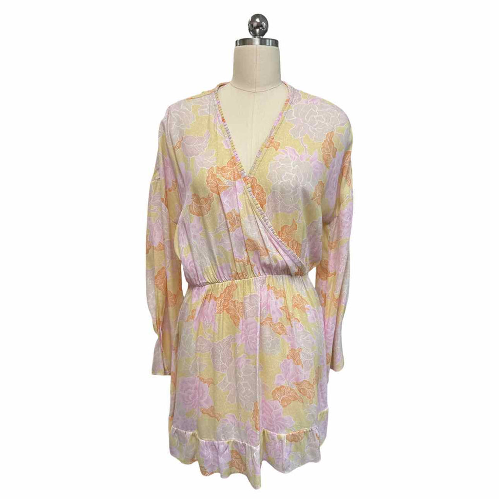 SOCIETY AMUSE CONSTELLATION LS PASTELS DRESS SIZE M