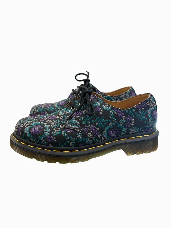 DR MARTENS 1461 FLORAL JACQUARD OXFORD SHOE SIZE: 7