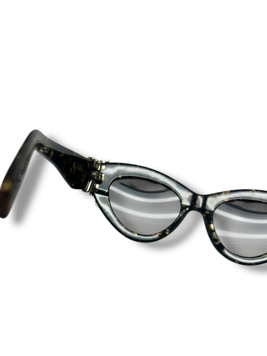 LANVIN MELODIE 50MM GLITZ TORTOISESHELL SUNGLASSES