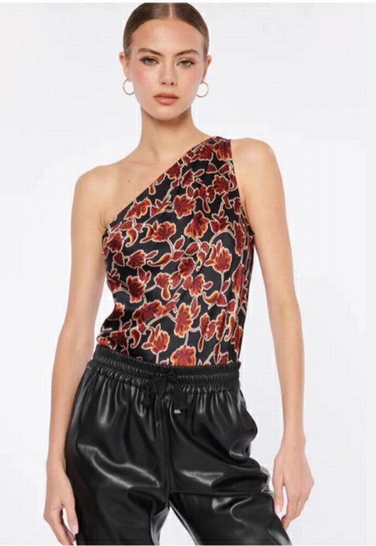 CAMI NYC NWT! DARBY BODYSUIT BAROQUE FLORAL SIZE S