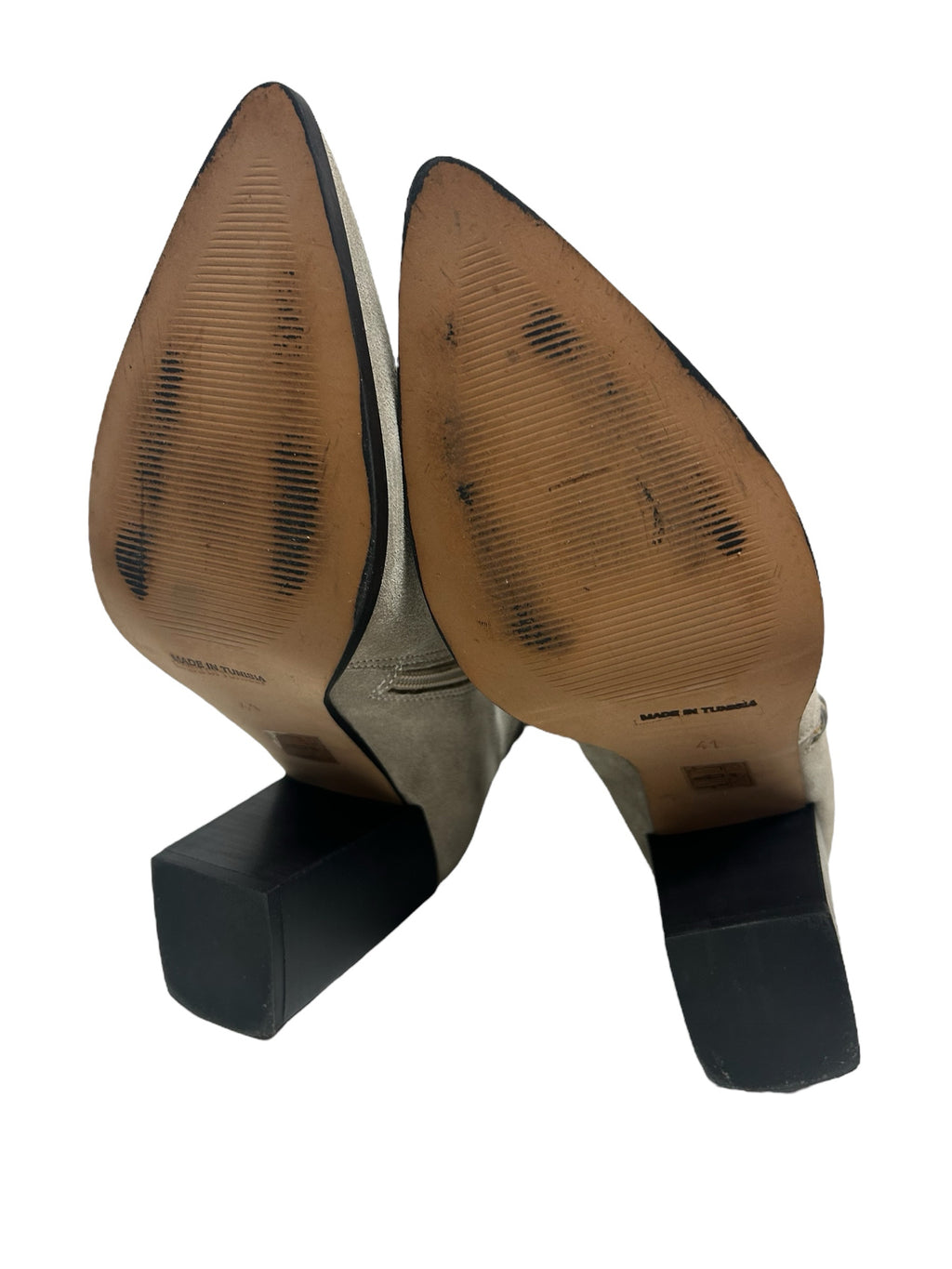 FREE PEOPLE WHIPSTITCH RILEY TALL BOOT GRAY SUEDE SIZE 41