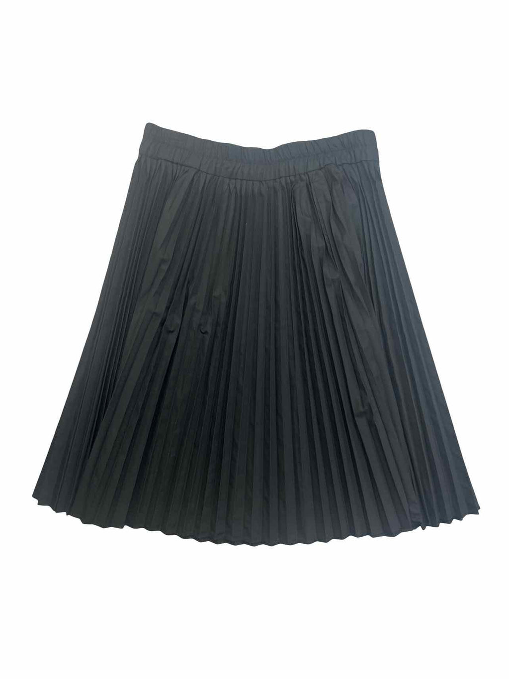 JCREW NWT PLEATED MIDI SKIRT COTTON POPLIN SIZE: M