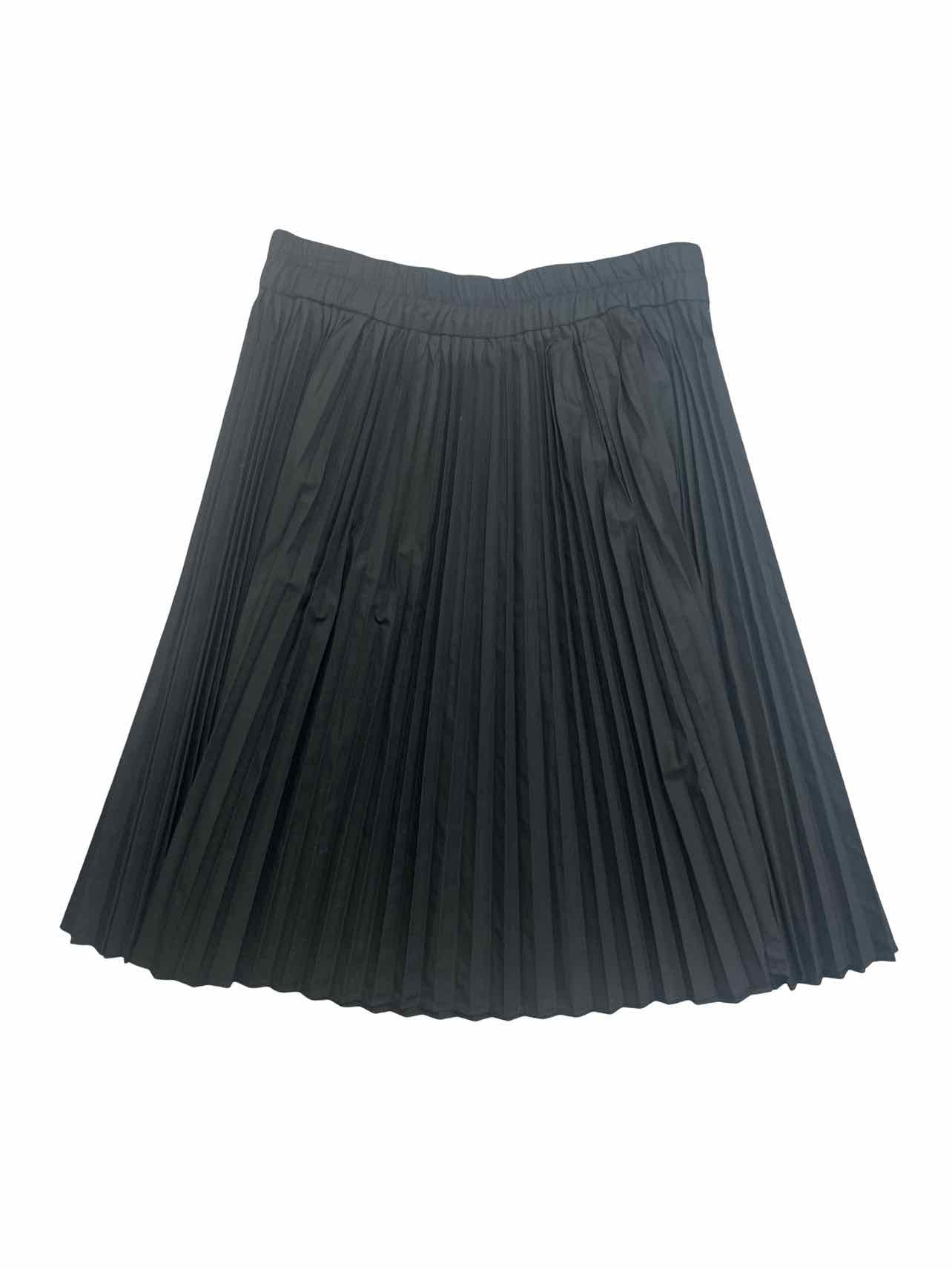 JCREW NWT PLEATED MIDI SKIRT COTTON POPLIN SIZE: M