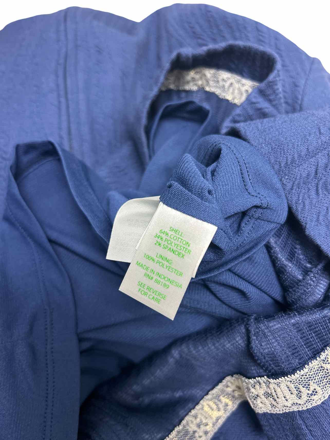 LILLY PULITZER NWT BRINLEY STRETCH SHIFT LOW TIDE NAVY DRESS SIZE: XL