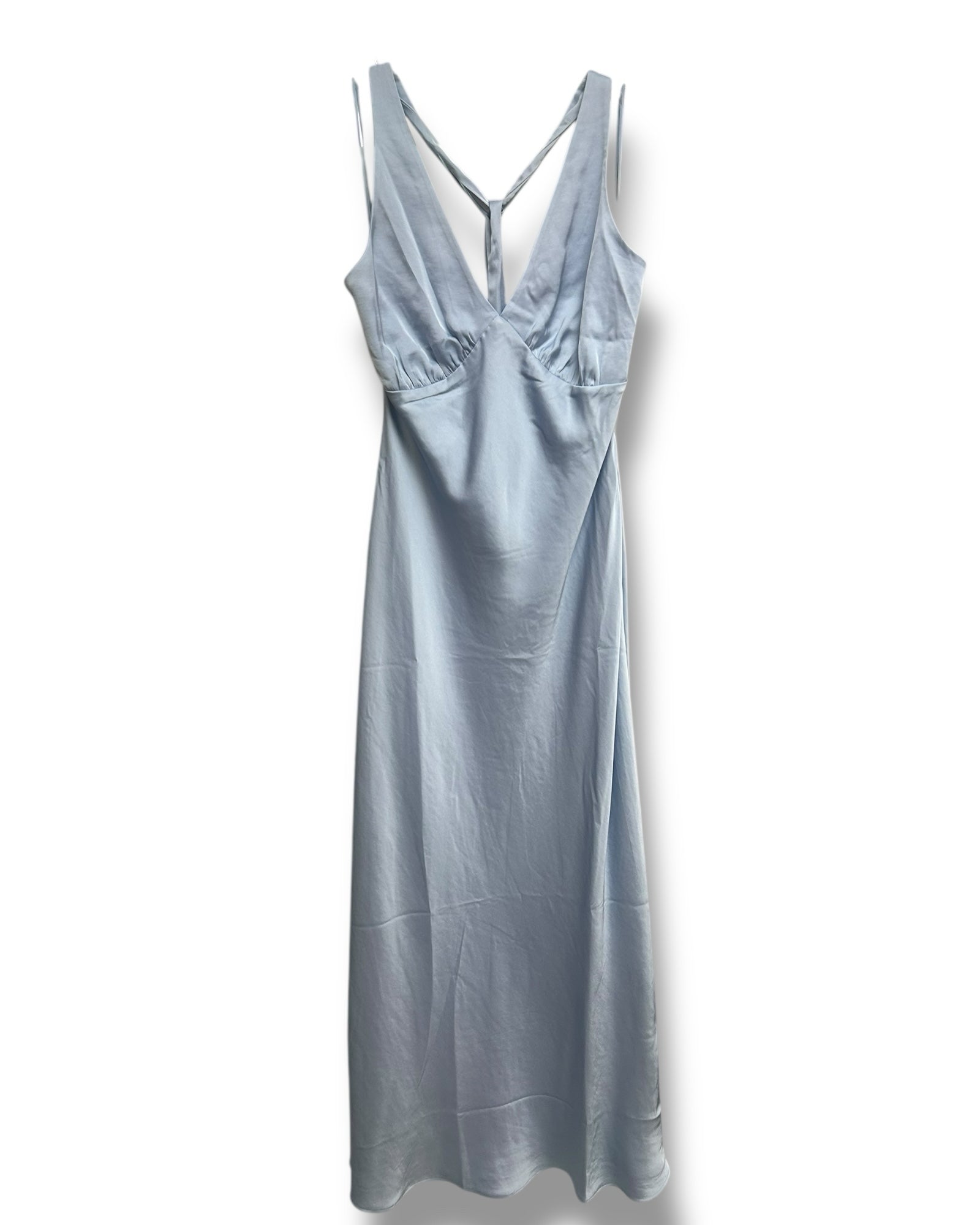 NWT ABERCROMBIE LIGHT BLUE JULIA SLIP HATER MAXI DRESS SIZE MEDIUM