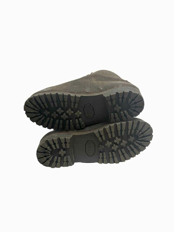 GOLDEN GOOSE SHEARLING HIKING BOOTS SIZE: 38