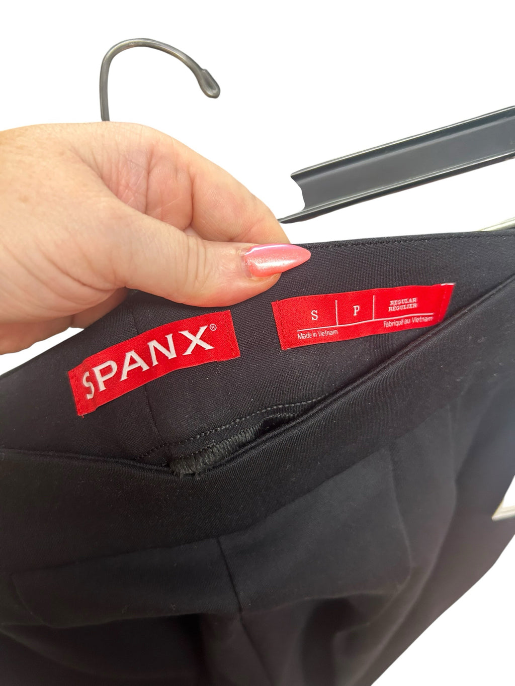 NWT SPANX PONTE PLEATED BARREL LEG TROUSER WITH TUXEDO STRIPE SIZE SMALL