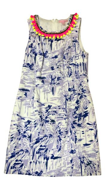 NWT! LILLY PULITZER MILA SHIFT DRESS IN ROCK THE DOCK SIZE 0