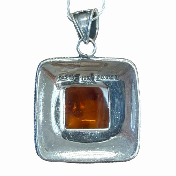 SUARTI BALI 925 18K ARTISAN PENDANT INDONESIA