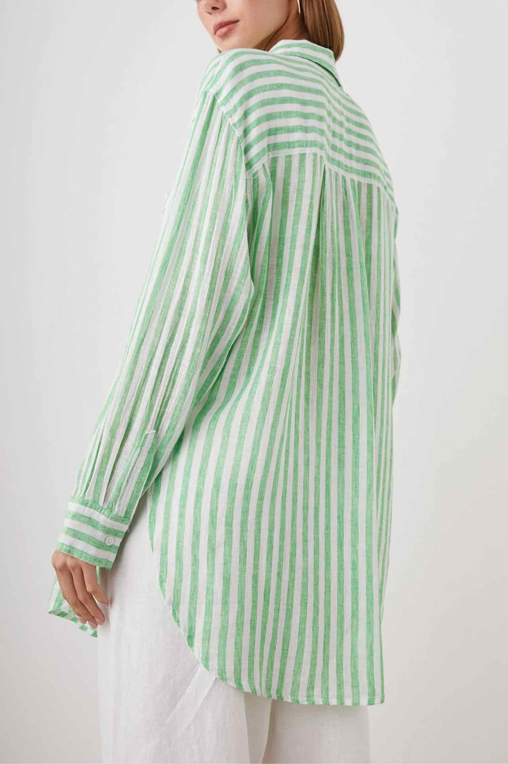 RAILS  X  GIADZY GIADA LUXE LINEN SHIRT SIZE: S