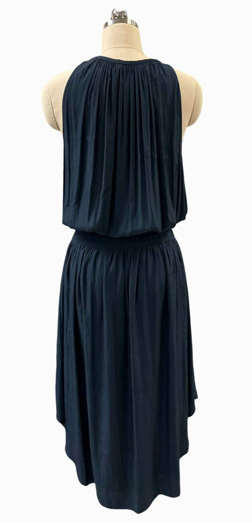 RAMY BROOK DANCE THE NIGHT AWAY NAVY DRESS SIZE M