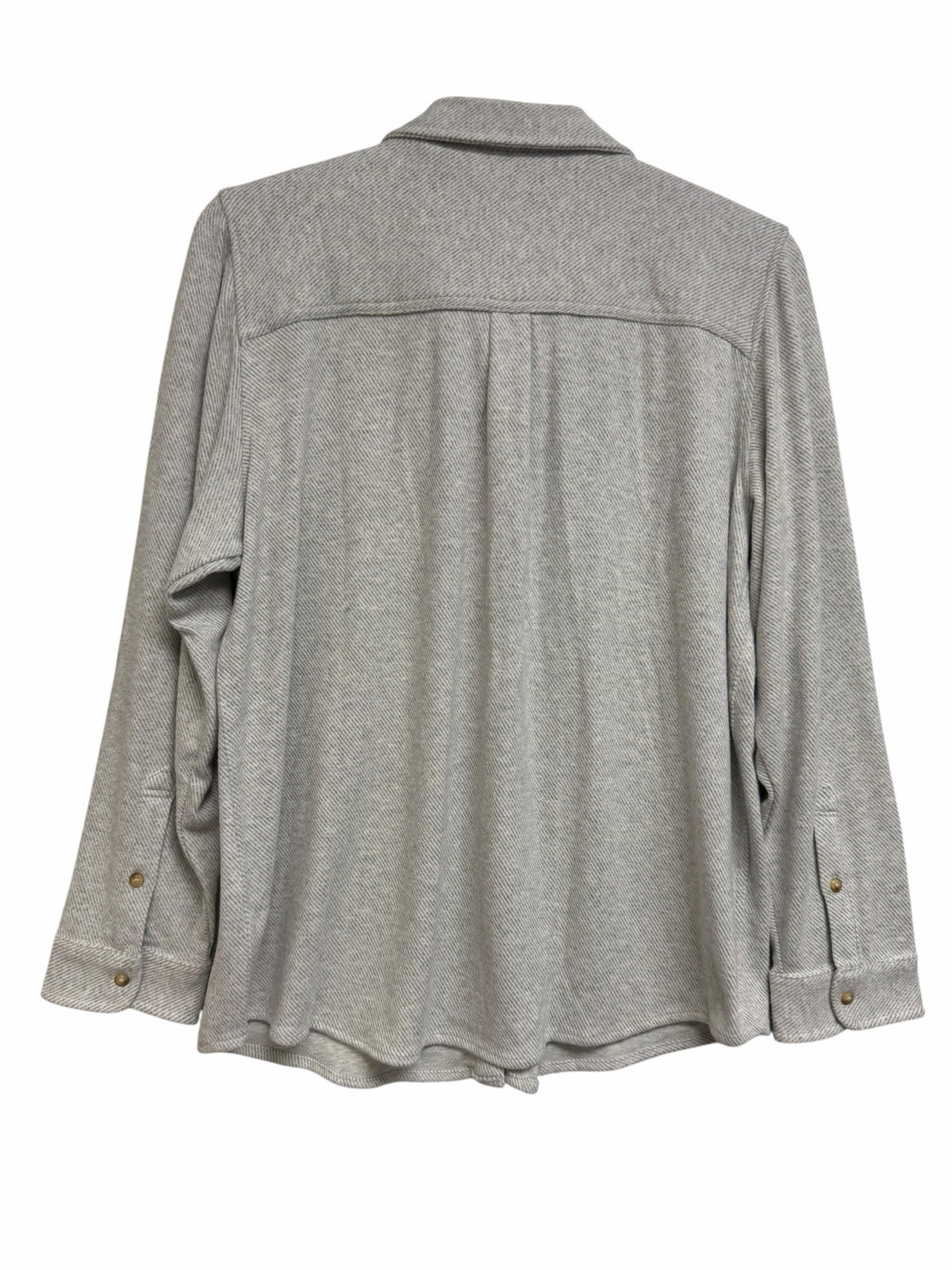 NWT WOMEN'S FAHERTY LEGEND LIGHT GRAY SWEATER SHIRT SIZE XXL