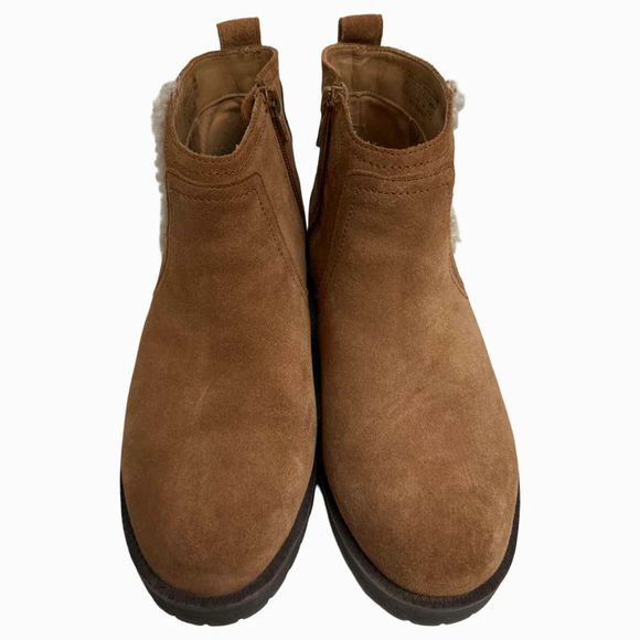 VIONIC NIB! ASLYNN CAMEL BOOTS SIZE 7.5