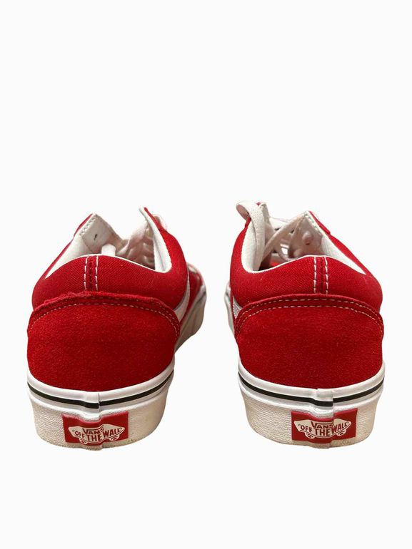 VANS CLASSIC SK8 LO RED 7