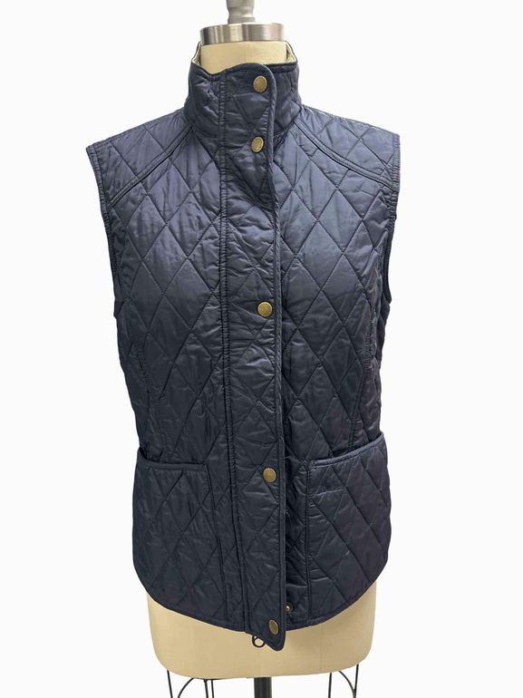 BARBOUR SUMMER LIDDESDALE GILET QUILTED VEST SIZE: 6
