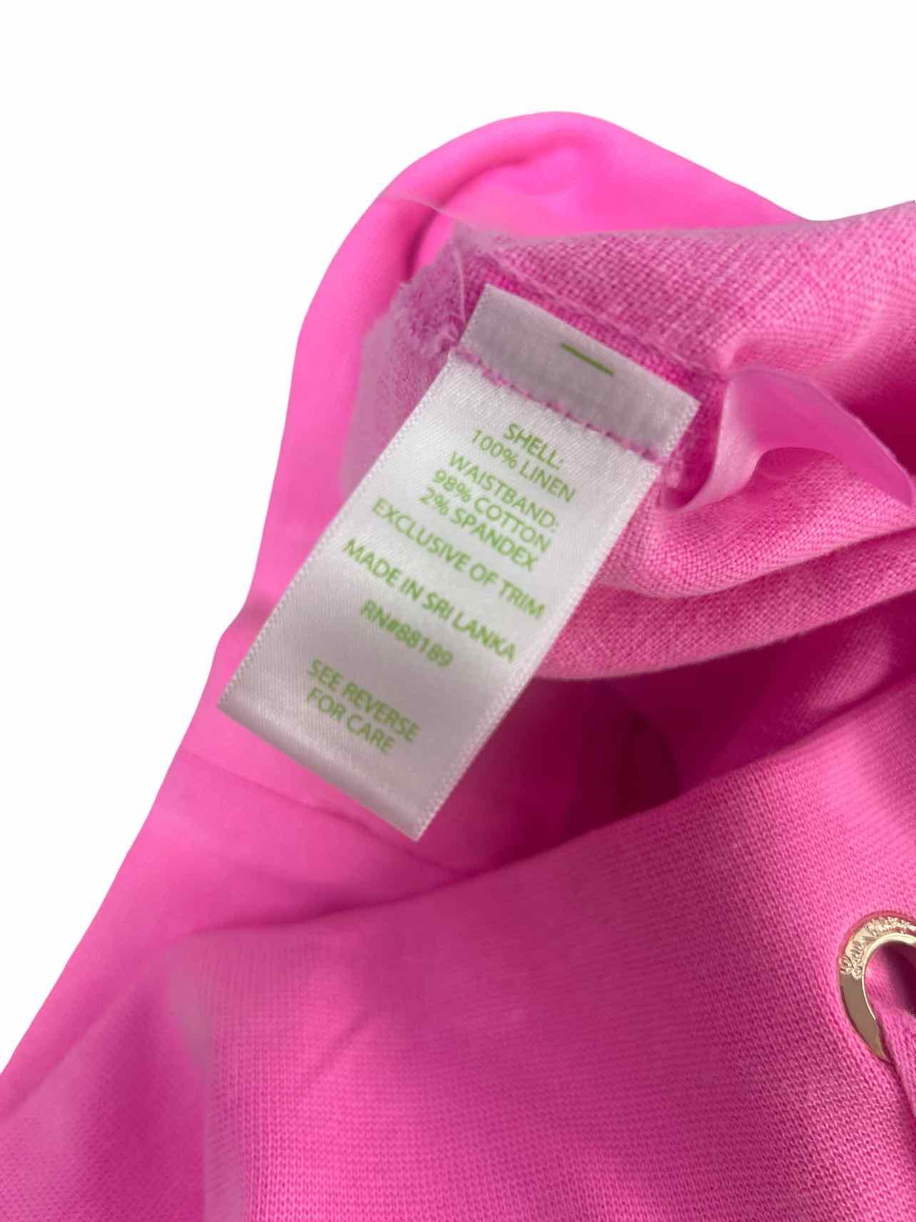LILLY PULITZER NWT LINEN BEACH PANT SIZE: XXS