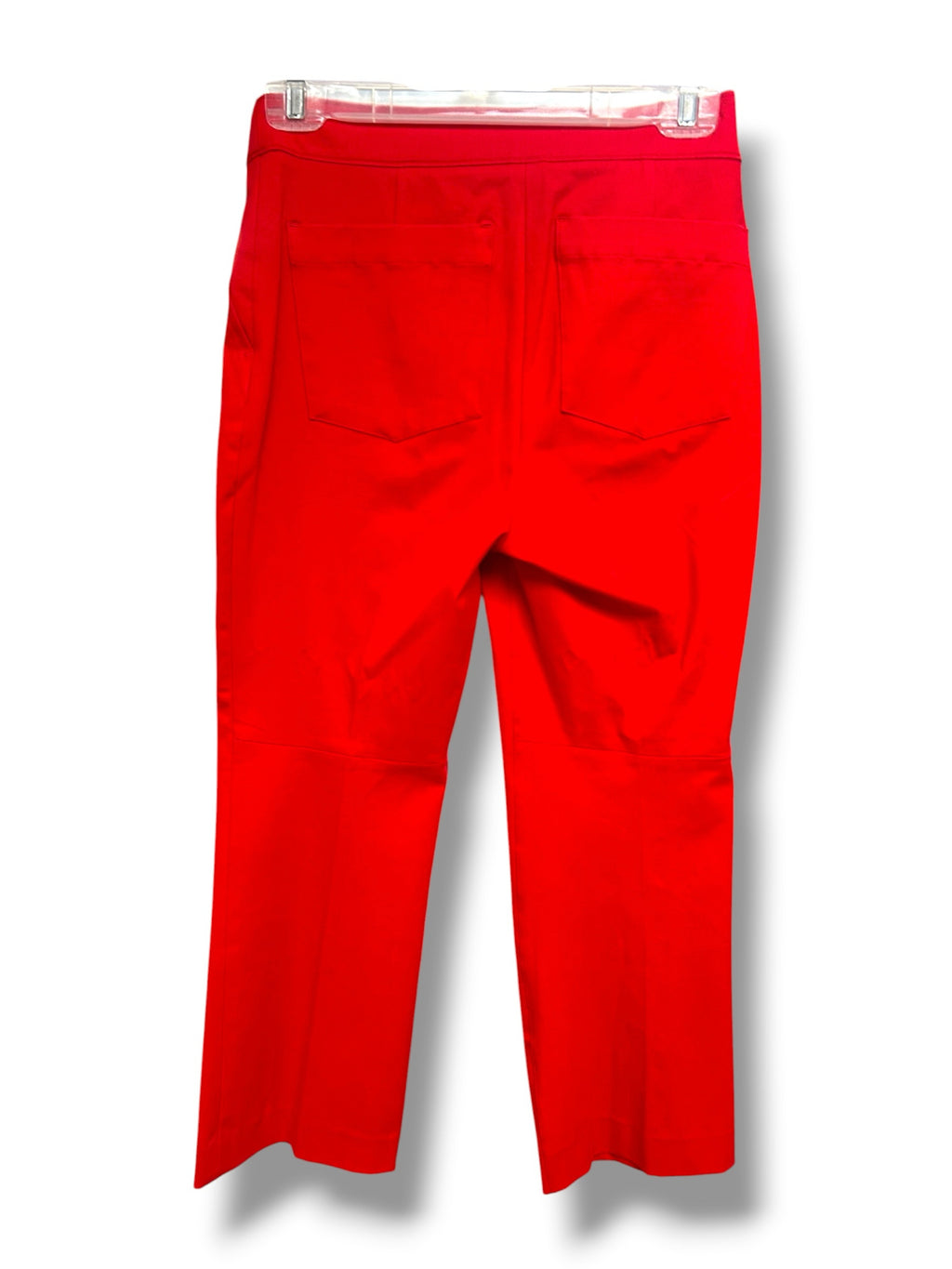 NWT SPANX ON THE GO KICK FLAIR PULL ON RED PANTS SIZE SMALL PETITE