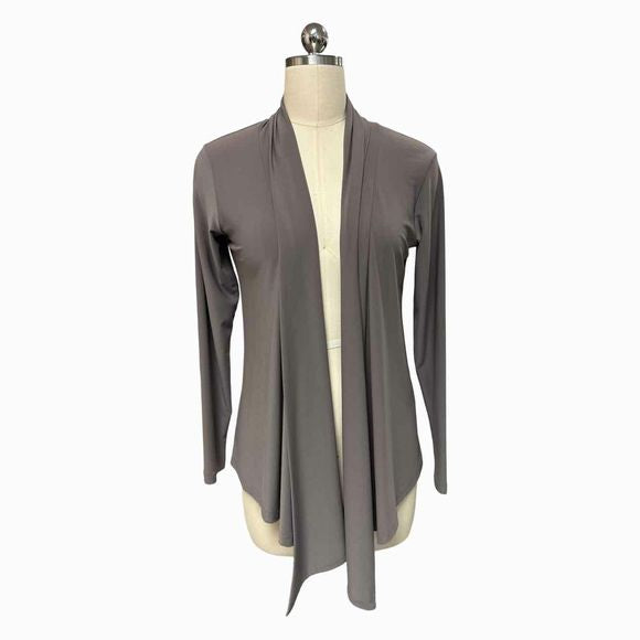 SYMPLI NU URBAN OPEN TAUPE CARDIGAN SIZE 6