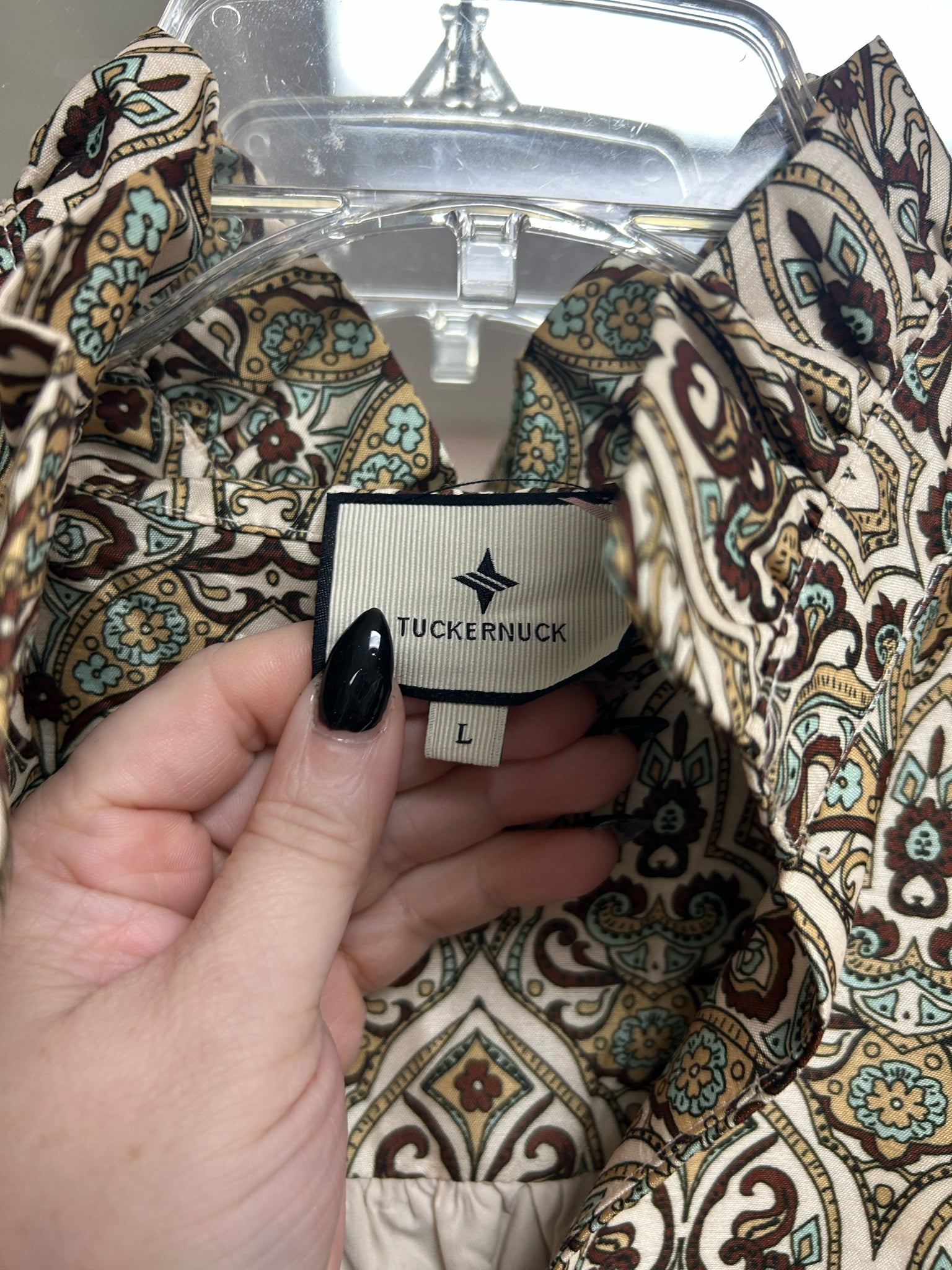 TUCKERNUCK SICILIAN STAINED GLASS PALMERSTON DRESS SIZE LARGE