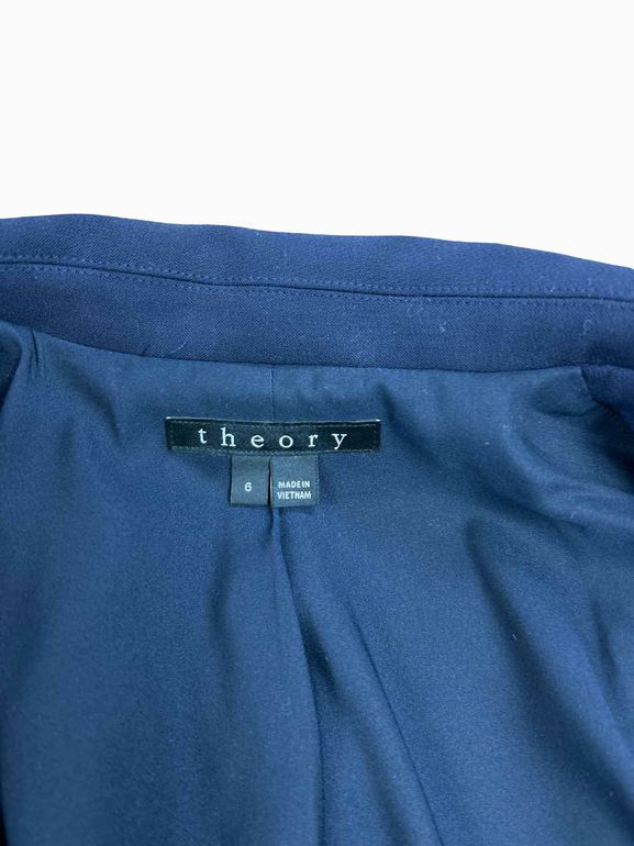 THEORY TESHONNA NEW FADED 2 BUTTON BLAZER SIZE: 6