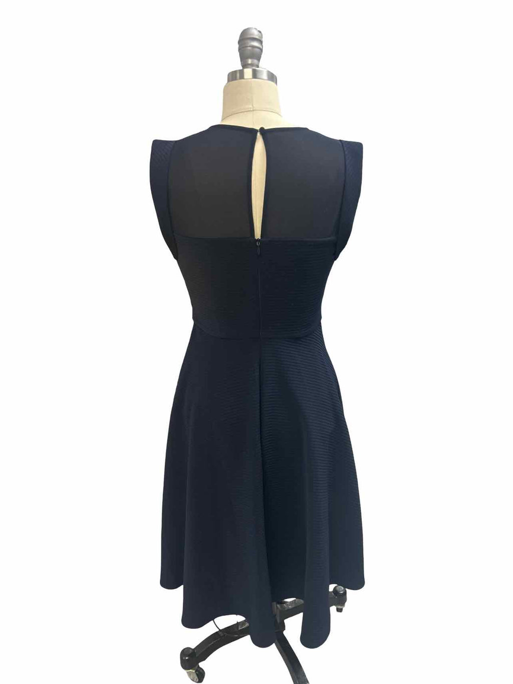 HOBBS GILLIAN RIBBED DRESS SIZE: 4