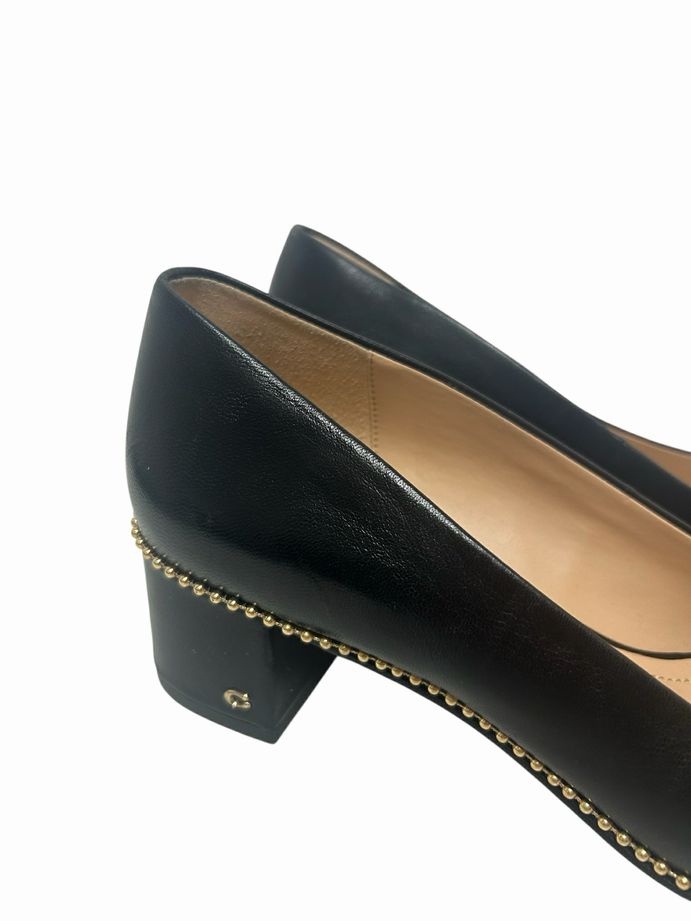 COACH WILLA 45 LEATHER PUMP SIZE: 9