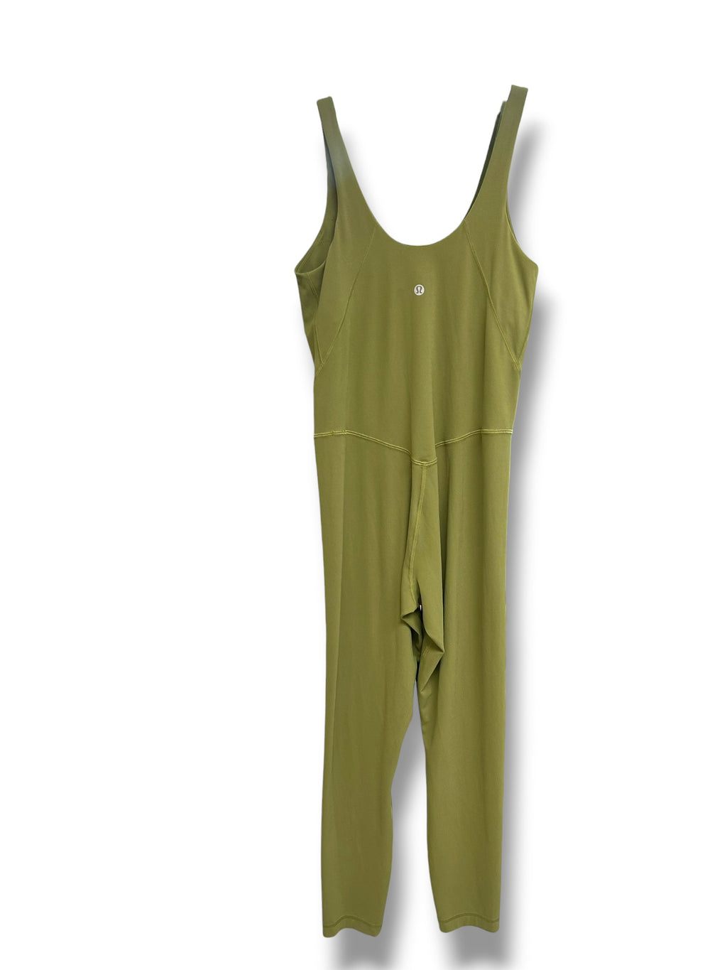 LULULEMON ALIGN BODYSUIT 25" BRONZE GREEN SIZE 6