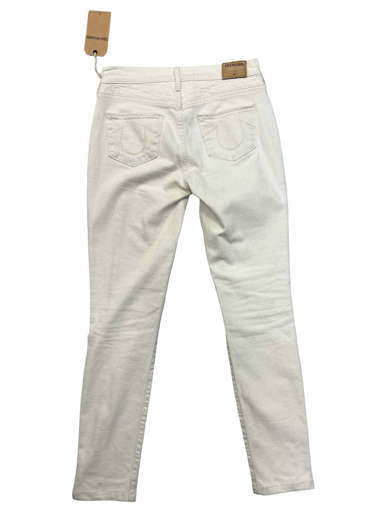 TRUE RELIGION  NWT HALLE MID RISE SUPER SKINNY SIZE: 25