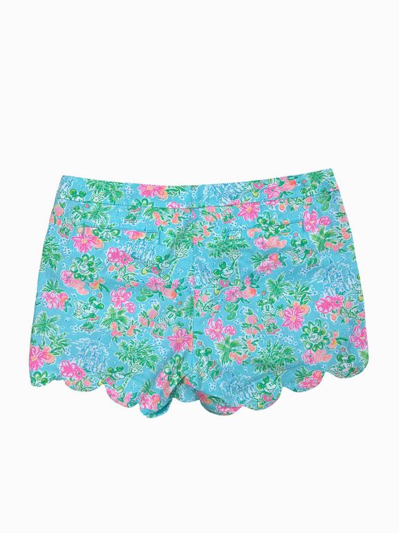 LILLY PULITZER  LILLY LOVES DISNEY MICKEY MINNIE BUTTERCUP SCALLOP SIZE: 8